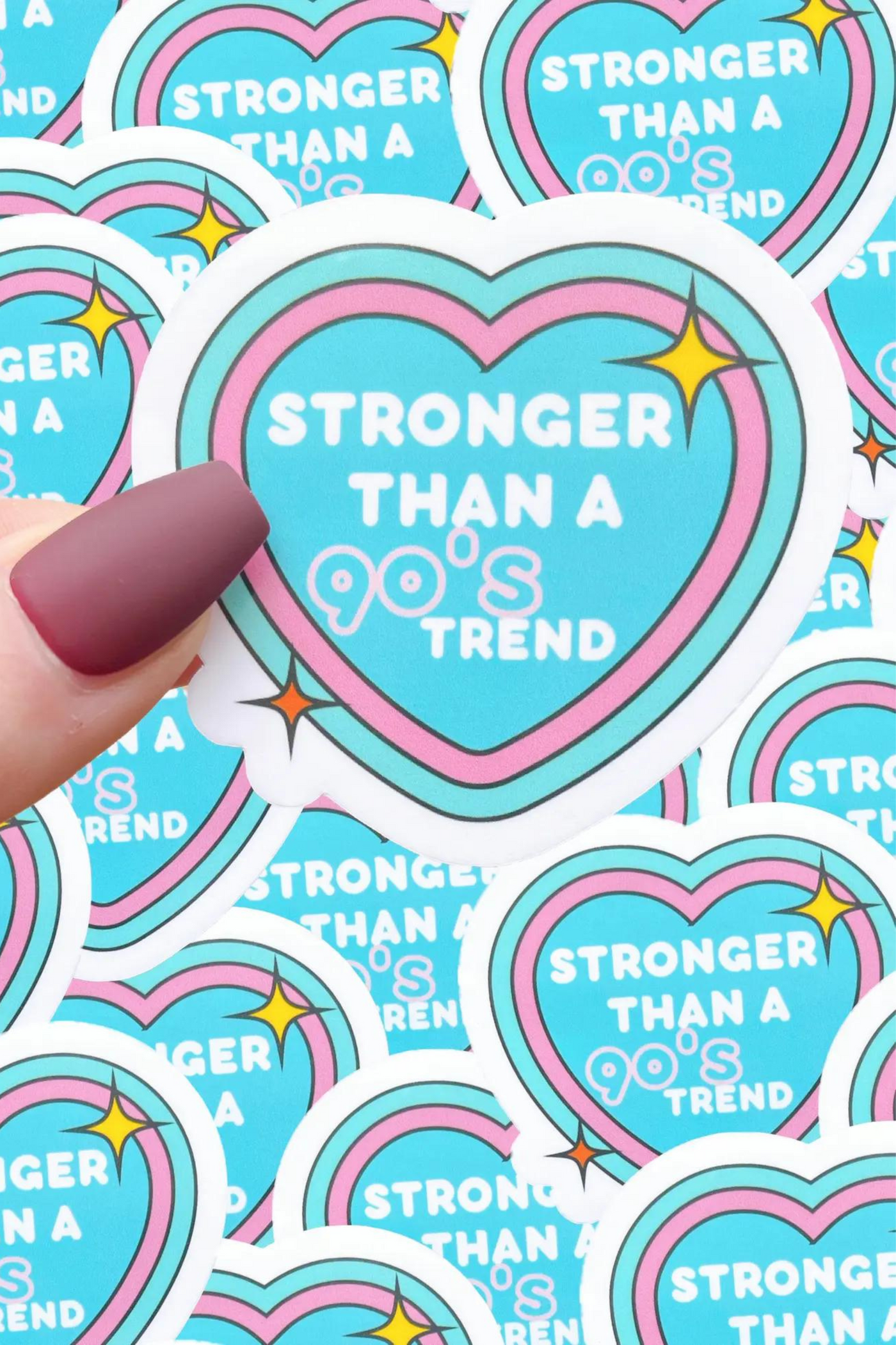 FINAL SALE: 90's Trend Sticker