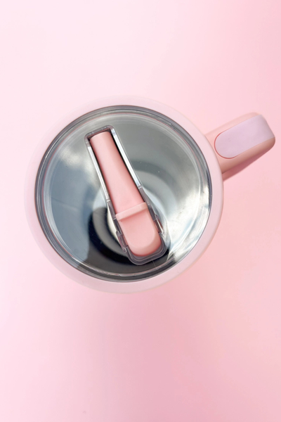 Gingerbread 40oz Tumbler with Spill Proof Lid + Flip Straw