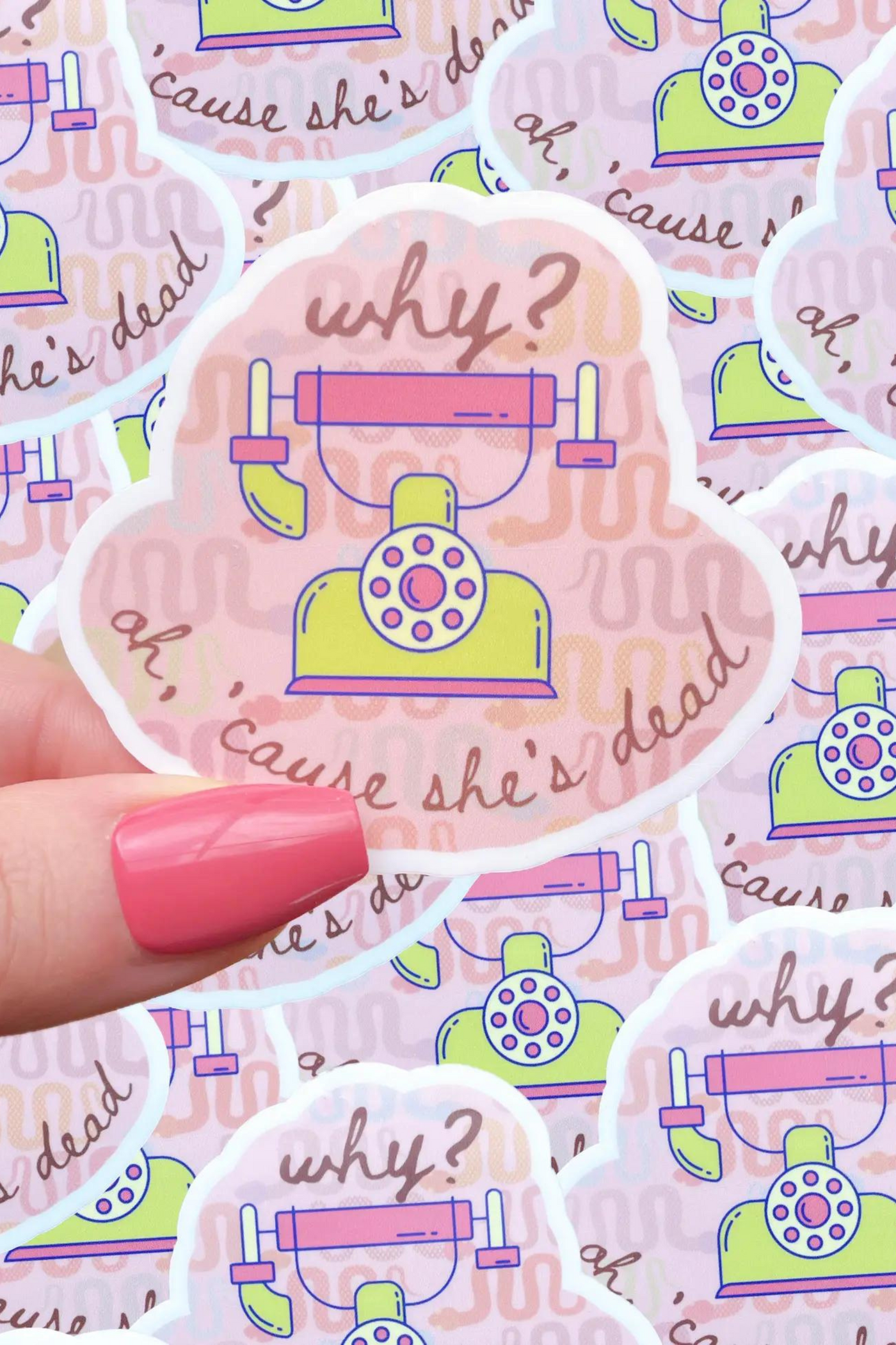 FINAL SALE: Why? Taylor Sticker