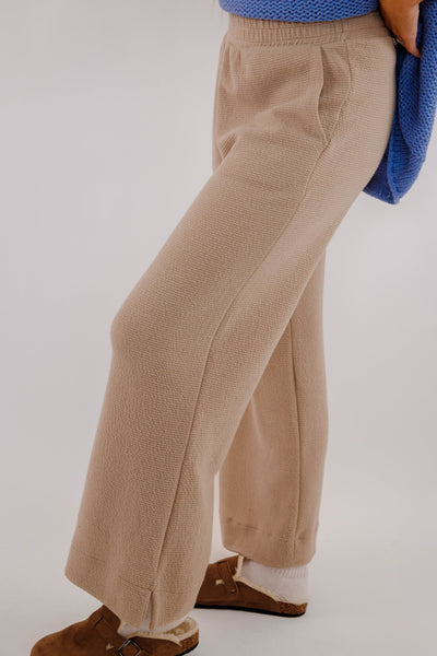 Frequent Flyer Lounge Pants-Taupe