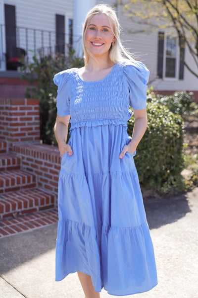FINAL SALE: Far Too Pretty Midi Dress