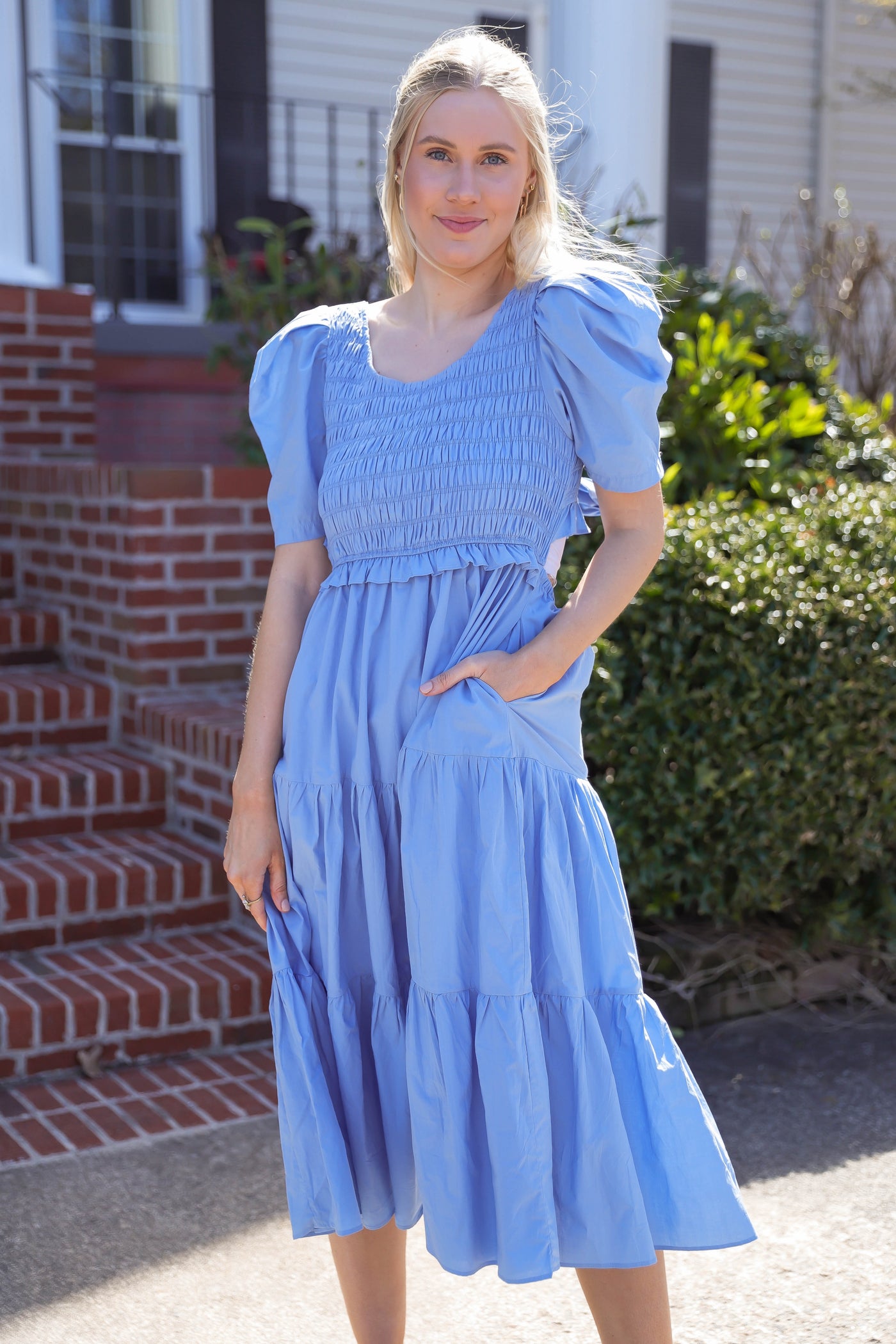 FINAL SALE: Far Too Pretty Midi Dress