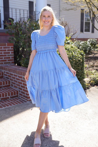 FINAL SALE: Far Too Pretty Midi Dress
