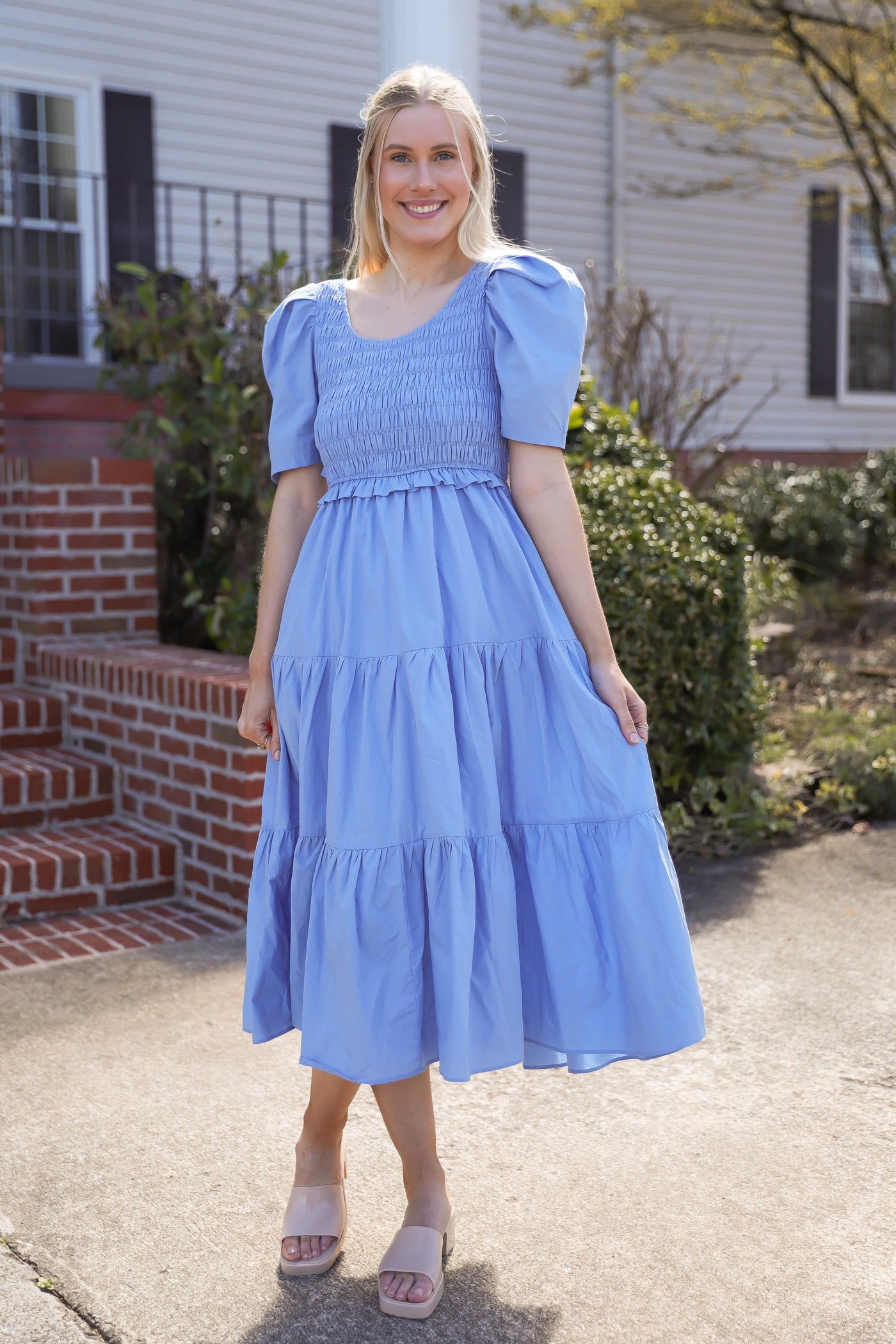 FINAL SALE: Far Too Pretty Midi Dress