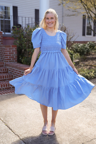 FINAL SALE: Far Too Pretty Midi Dress
