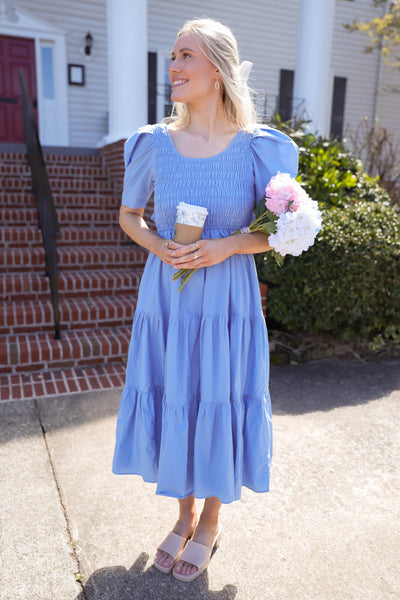 FINAL SALE: Far Too Pretty Midi Dress