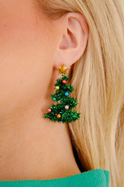 FINAL SALE: Tangled in Tinsel Earrings