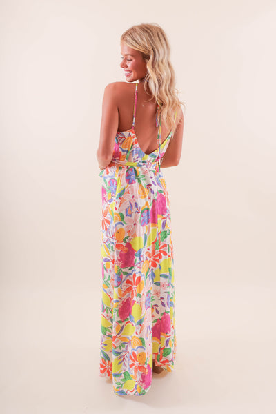 RETRO VINTAGE NEON PASTEL MAXI- RESORT VACATION- FORE COLLECTION MAXI