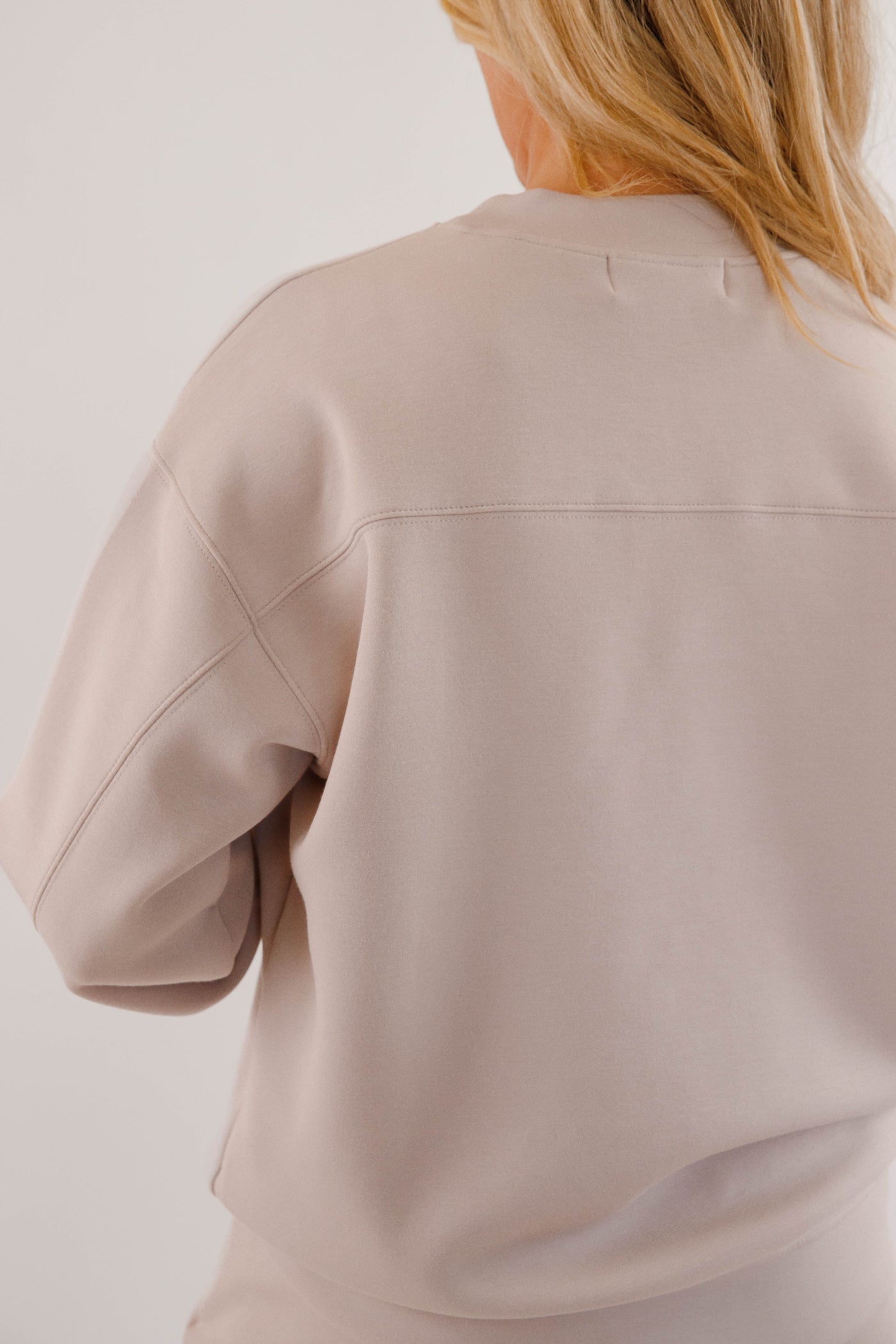 Lightweight Soft Pullover- Women's Scuba Fabric Loungewear- Rae Mode Set