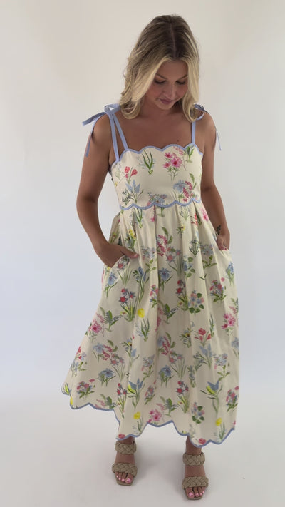 Opening Up Maxi Dress