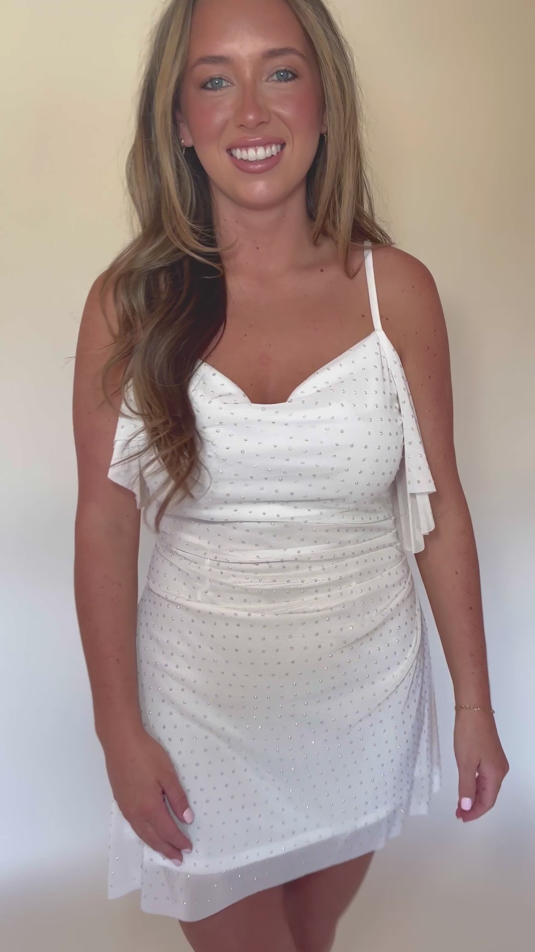 FINAL SALE: Bringing Out the Best In Me Dress-White