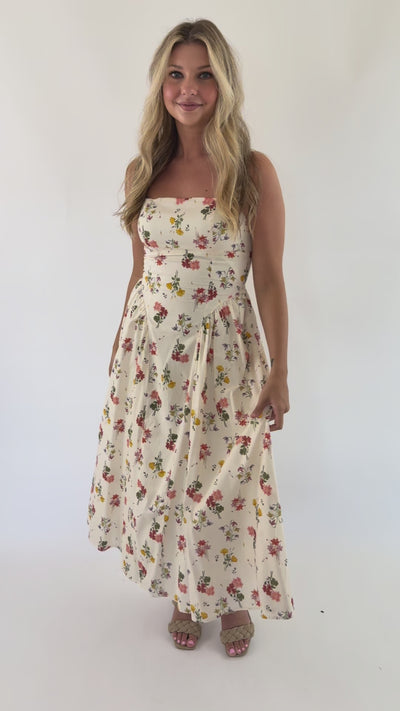 Really Need Somebody Midi Dress