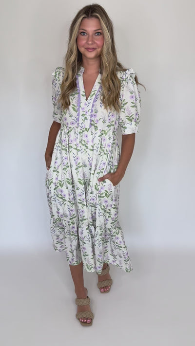 RESTOCK: French Countryside Midi Dress