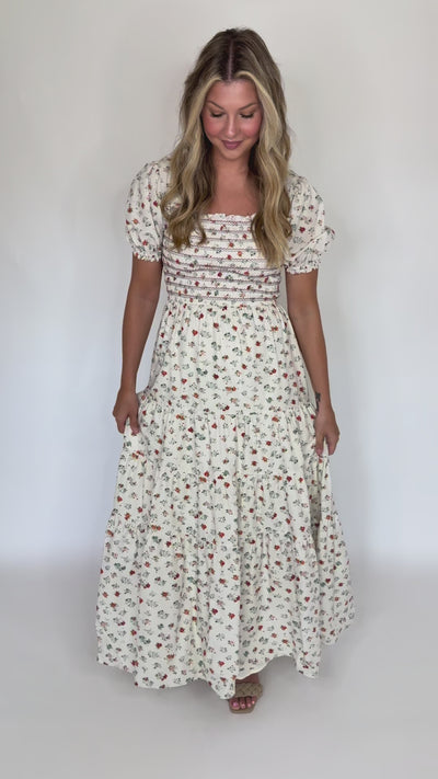 The Wildflower Field Maxi Dress